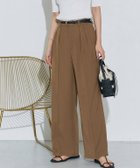【ピエロ/Pierrot】のセンタープレスタックワイドパンツ 大人の最旬トレンドファッション＆コーディネート founy(ファウニー) ファッション Fashion レディースファッション Fashion for Women パンツ Pants & Trousers 送料無料 Free Shipping センター Center, Center Line プチプライス・低価格 Affordable / Budget Price thumbnail 167cm / キャメル / TM|ID: prp329100004975958 ipo3291000000037300006