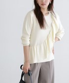 【ピエロ/Pierrot】のラッフルデザインニット 大人の最旬トレンドファッション＆コーディネート founy(ファウニー) ファッション Fashion レディースファッション Fashion for Women トップス・カットソー Cut & Sew Tops ニット Knit Tops & Sweaters おすすめ Recommended / Our Picks シンプル Simple, Minimal ダウン Down, Puffer デニム Denim, Jeans Material フェミニン Feminine, Girly フリル Frill, Ruffle プチプライス・低価格 Affordable / Budget Price ラッフル Ruffle, Frill thumbnail 166cm / オフホワイト / M|ID: prp329100004975974 ipo3291000000037300082