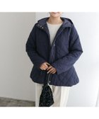【ピエロ/Pierrot】のフードキルティングブルゾン 大人の最旬トレンドファッション＆コーディネート founy(ファウニー) ファッション Fashion レディースファッション Fashion for Women アウター Coat / Outerwear Collection レディースジャケット・軽アウター Jackets ブルゾンジャケット・スポーティアウター Blouson Jackets キルティング Quilted, Quilting フレア Flare, Flared プチプライス・低価格 Affordable / Budget Price thumbnail 157cm / ネイビー / M|ID: prp329100004975992 ipo3291000000037300151