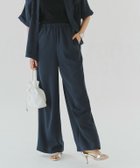 【ピエロ/Pierrot】のRASW ジョーゼットイージーパンツ 大人の最旬トレンドファッション＆コーディネート founy(ファウニー) ファッション Fashion レディースファッション Fashion for Women パンツ Pants & Trousers とろみ Fluid, Flowy Fabric シンプル Simple, Minimal ジョーゼット Georgette, Semi-Sheer Fabric ストレート Straight, Straight Cut プチプライス・低価格 Affordable / Budget Price エレガント 上品 Elegant thumbnail 165cm / ダークネイビー / M|ID: prp329100004976033 ipo3291000000037300316