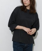 【ピエロ/Pierrot】の接触冷感キャンディスリーブTシャツ 大人の最旬トレンドファッション＆コーディネート founy(ファウニー) ファッション Fashion レディースファッション Fashion for Women トップス・カットソー Cut & Sew Tops シャツ・ブラウス・オフィスカジュアル Elegant Blouses & Button-Ups ロングTシャツ・Tシャツ Longline T-Shirts & Tees 送料無料 Free Shipping インナー Innerwear カットソー Cut and Sewn Top スリーブ Sleeve, Long Sleeve / Short Sleeve プチプライス・低価格 Affordable / Budget Price エレガント 上品 Elegant thumbnail 167cm / ブラック / M|ID: prp329100004976053 ipo3291000000037300384