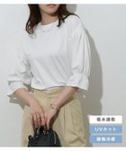 【ピエロ/Pierrot】の接触冷感キャンディスリーブTシャツ 大人の最旬トレンドファッション＆コーディネート founy(ファウニー) ファッション Fashion レディースファッション Fashion for Women トップス・カットソー Cut & Sew Tops シャツ・ブラウス・オフィスカジュアル Elegant Blouses & Button-Ups ロングTシャツ・Tシャツ Longline T-Shirts & Tees 送料無料 Free Shipping インナー Innerwear カットソー Cut and Sewn Top スリーブ Sleeve, Long Sleeve / Short Sleeve プチプライス・低価格 Affordable / Budget Price エレガント 上品 Elegant thumbnail 接触冷感キャンディスリーブTシャツ|ID: prp329100004976053 ipo3291000000037300387