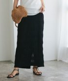【ピエロ/Pierrot】の【アウトレットSALE!】シャーリングIラインスカート ブラック|ID: prp329100004976062 ipo3291000000037300418