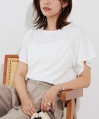 【ピエロ/Pierrot】のひんやりシルキーフレアスリーブカットソー 大人の最旬トレンドファッション＆コーディネート founy(ファウニー) ファッション Fashion レディースファッション Fashion for Women トップス・カットソー Cut & Sew Tops カットソー・ベーシックTシャツ Cut-and-Sewn Tops / Stretch Tees & Basics 送料無料 Free Shipping カットソー Cut and Sewn Top スリーブ Sleeve, Long Sleeve / Short Sleeve フェミニン Feminine, Girly フレア Flare, Flared プチプライス・低価格 Affordable / Budget Price thumbnail ひんやりシルキーフレアスリーブカットソー|ID: prp329100004976070 ipo3291000000037300456