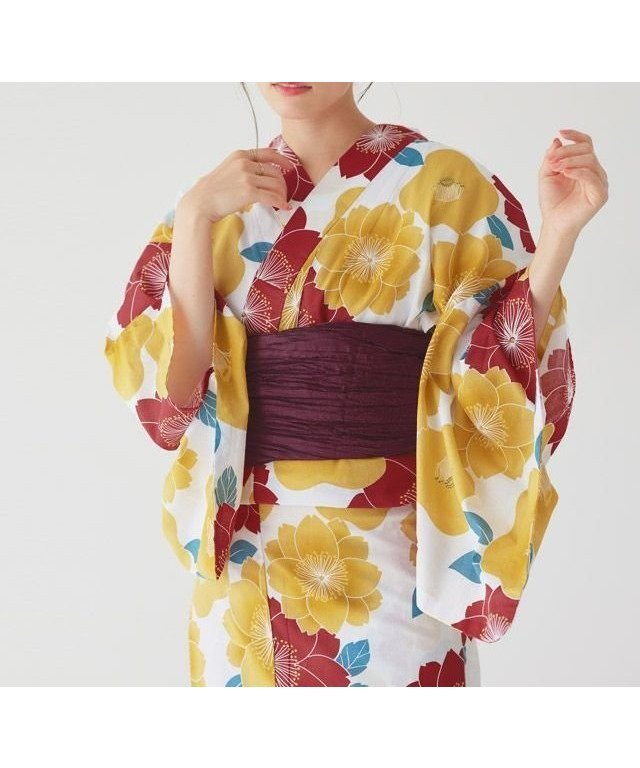 【ピエロ/Pierrot】の兵児帯セット浴衣 インテリア・キッズ・メンズ・レディースファッション・服の通販 founy(ファウニー) 　ファッション　Fashion　レディースファッション　Fashion for Women　送料無料　Free Shipping　プチプライス・低価格　Affordable / Budget Price　C|ID: prp329100004976090 ipo3291000000037300526