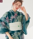 【ピエロ/Pierrot】の兵児帯セット浴衣 大人の最旬トレンドファッション＆コーディネート founy(ファウニー) ファッション Fashion レディースファッション Fashion for Women 送料無料 Free Shipping プチプライス・低価格 Affordable / Budget Price thumbnail H|ID: prp329100004976090 ipo3291000000037300531