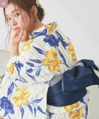 【ピエロ/Pierrot】の帯セットイージーケア浴衣 大人の最旬トレンドファッション＆コーディネート founy(ファウニー) ファッション Fashion レディースファッション Fashion for Women 送料無料 Free Shipping プチプライス・低価格 Affordable / Budget Price thumbnail B|ID: prp329100004976092 ipo3291000000037300542
