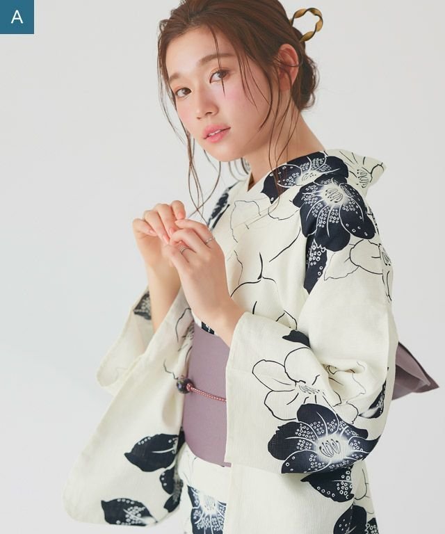 【ピエロ/Pierrot】の帯セット麻混浴衣 インテリア・キッズ・メンズ・レディースファッション・服の通販 founy(ファウニー) 　ファッション　Fashion　レディースファッション　Fashion for Women　送料無料　Free Shipping　プチプライス・低価格　Affordable / Budget Price　A|ID: prp329100004976093 ipo3291000000037300544