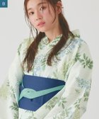 【ピエロ/Pierrot】の帯セット麻混浴衣 大人の最旬トレンドファッション＆コーディネート founy(ファウニー) ファッション Fashion レディースファッション Fashion for Women 送料無料 Free Shipping プチプライス・低価格 Affordable / Budget Price thumbnail B|ID: prp329100004976093 ipo3291000000037300546