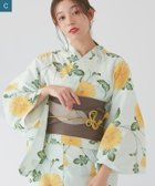 【ピエロ/Pierrot】の帯セット麻混浴衣 大人の最旬トレンドファッション＆コーディネート founy(ファウニー) ファッション Fashion レディースファッション Fashion for Women 送料無料 Free Shipping プチプライス・低価格 Affordable / Budget Price thumbnail C|ID: prp329100004976093 ipo3291000000037300547