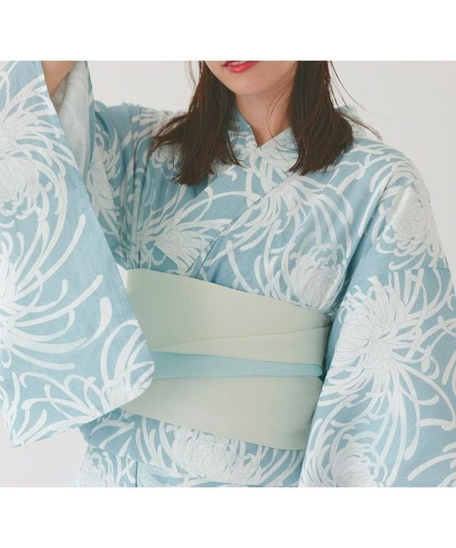 【ピエロ/Pierrot】の帯セット麻混浴衣 インテリア・キッズ・メンズ・レディースファッション・服の通販 founy(ファウニー) 　ファッション　Fashion　レディースファッション　Fashion for Women　送料無料　Free Shipping　プチプライス・低価格　Affordable / Budget Price　D|ID: prp329100004976093 ipo3291000000037300549