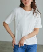 【ピエロ/Pierrot】の【イージーケア】ラッフルドッキングTシャツ 大人の最旬トレンドファッション＆コーディネート founy(ファウニー) ファッション Fashion レディースファッション Fashion for Women トップス・カットソー Cut & Sew Tops シャツ・ブラウス・オフィスカジュアル Elegant Blouses & Button-Ups ロングTシャツ・Tシャツ Longline T-Shirts & Tees チュール Tulip, Tulip Motif プチプライス・低価格 Affordable / Budget Price エレガント 上品 Elegant thumbnail オフホワイト|ID: prp329100004976110 ipo3291000000037300614