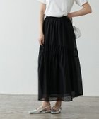 【ピエロ/Pierrot】の【B会場】シャーリングギャザースカート 大人の最旬トレンドファッション＆コーディネート founy(ファウニー) ファッション Fashion レディースファッション Fashion for Women スカート Skirts ギャザー Gathered, Ruffled シャーリング Shirring, Ruched シンプル Simple, Minimal トレンド Trend, Trending Now フレア Flare, Flared プチプライス・低価格 Affordable / Budget Price ワンポイント One Point, Statement Accent 夏 Summer 無地 Plain, Solid Color thumbnail ブラック|ID: prp329100004976139 ipo3291000000037300721