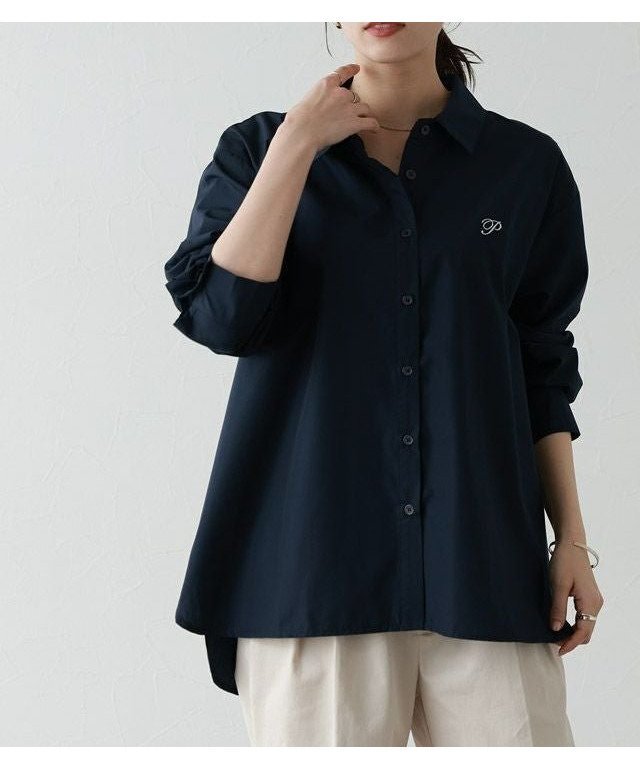【ピエロ/Pierrot】の【A会場】刺繍ロゴシャツ 大人の最旬トレンドファッション＆コーディネート founy(ファウニー) 　ファッション　Fashion　レディースファッション　Fashion for Women　トップス・カットソー　Cut & Sew Tops　シャツ・ブラウス・オフィスカジュアル　Elegant Blouses & Button-Ups　送料無料　Free Shipping　プチプライス・低価格　Affordable / Budget Price　ワンポイント　One Point, Statement Accent　 other-1|ID: prp329100004976141 ipo3291000000037300726