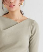 【ピエロ/Pierrot】の【B会場】ドレープ風ニット 大人の最旬トレンドファッション＆コーディネート founy(ファウニー) ファッション Fashion レディースファッション Fashion for Women トップス・カットソー Cut & Sew Tops ニット Knit Tops & Sweaters シンプル Simple, Minimal ドレープ Drape, Draping Fabric プチプライス・低価格 Affordable / Budget Price エレガント 上品 Elegant thumbnail グレージュ|ID: prp329100004976155 ipo3291000000037300784