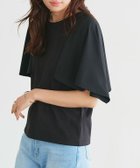 【ピエロ/Pierrot】のハンカチスリーブカットソー 大人の最旬トレンドファッション＆コーディネート founy(ファウニー) ファッション Fashion レディースファッション Fashion for Women トップス・カットソー Cut & Sew Tops カットソー・ベーシックTシャツ Cut-and-Sewn Tops / Stretch Tees & Basics シフォン Chiffon, Lightweight Fabric ノースリーブ Sleeveless, No-Sleeve ハンカチ Handkerchief, Hanky バランス Balance, Style Balance プチプライス・低価格 Affordable / Budget Price エレガント 上品 Elegant thumbnail ブラック|ID: prp329100004976167 ipo3291000000037300826