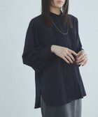 【ピエロ/Pierrot】の【Akaneさんコラボ】 RASW ピンタックボリュームスリーブブラウス 大人の最旬トレンドファッション＆コーディネート founy(ファウニー) ファッション Fashion レディースファッション Fashion for Women トップス・カットソー Cut & Sew Tops シャツ・ブラウス・オフィスカジュアル Elegant Blouses & Button-Ups ボリューム袖・フリルスリーブブラウス Voluminous & Ruffle Sleeves / Puffy Sleeve Tops 送料無料 Free Shipping とろみ Fluid, Flowy Fabric カフス Cuff Design ギャザー Gathered, Ruffled コラボ Collaboration, Collab シャーリング Shirring, Ruched プチプライス・低価格 Affordable / Budget Price ロング Long, Long-Length エレガント 上品 Elegant thumbnail 168cm / ダークネイビー / L|ID: prp329100004976174 ipo3291000000037300855
