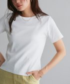 【ピエロ/Pierrot】の機能性シンプルTシャツ [Pierrot] 大人の最旬トレンドファッション＆コーディネート founy(ファウニー) ファッション Fashion レディースファッション Fashion for Women トップス・カットソー Cut & Sew Tops シャツ・ブラウス・オフィスカジュアル Elegant Blouses & Button-Ups ロングTシャツ・Tシャツ Longline T-Shirts & Tees コンパクト Compact, Small Size シンプル Simple, Minimal プチプライス・低価格 Affordable / Budget Price thumbnail 166cm / オフホワイト / M|ID: prp329100004976177 ipo3291000000037300869