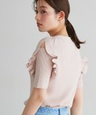 【ピエロ/Pierrot】の【A会場】ショルダーカットフリルニット 大人の最旬トレンドファッション＆コーディネート founy(ファウニー) ファッション Fashion レディースファッション Fashion for Women トップス・カットソー Cut & Sew Tops ニット Knit Tops & Sweaters 送料無料 Free Shipping フェミニン Feminine, Girly フリル Frill, Ruffle プチプライス・低価格 Affordable / Budget Price thumbnail パウダーピンク|ID: prp329100004976205 ipo3291000000037300986