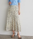 【ピエロ/Pierrot】の線画裾切り替えヘムスカート 大人の最旬トレンドファッション＆コーディネート founy(ファウニー) ファッション Fashion レディースファッション Fashion for Women スカート Skirts シンプル Simple, Minimal プチプライス・低価格 Affordable / Budget Price thumbnail アイボリー|ID: prp329100004976209 ipo3291000000037301001