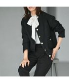 【ピエロ/Pierrot】のツイードノーカラージャケット 大人の最旬トレンドファッション＆コーディネート founy(ファウニー) ファッション Fashion レディースファッション Fashion for Women アウター Coat / Outerwear Collection レディースジャケット・軽アウター Jackets ノーカラージャケット / シンプル上品コーデ Collarless Jackets ツイード Twill, Twill Weave プチプライス・低価格 Affordable / Budget Price エレガント 上品 Elegant thumbnail ツイードノーカラージャケット|ID: prp329100004987868 ipo3291000000037366001