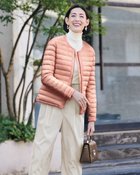 【ドゥクラッセ/DoCLASSE】のグログラン使い・ノーカラーショートダウン 人気、トレンドファッション・服の通販 founy(ファニー) ファッション Fashion レディースファッション WOMEN アウター Coat Outerwear ジャケット Jackets グログラン Grosgrain ショート Short ジャケット Jacket ダウン Down thumbnail ダスティーピンク|ID: prp329100003115497 ipo3291000000028256390