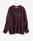 【ドゥクラッセ/DoCLASSE】のフラッフィーヤーン・クルーネック ワイン|ID: prp329100003115498 ipo3291000000028256394