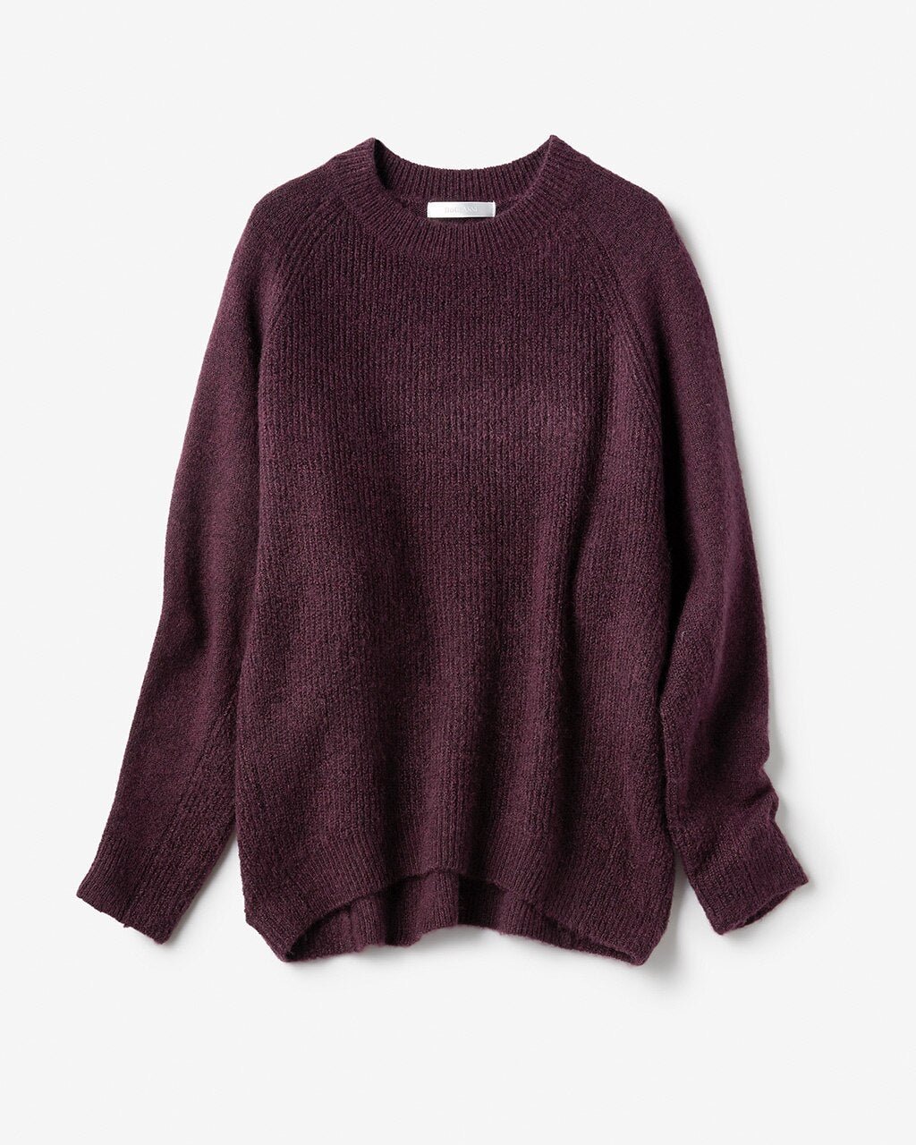 【ドゥクラッセ/DoCLASSE】のフラッフィーヤーン・クルーネック インテリア・キッズ・メンズ・レディースファッション・服の通販 founy(ファニー) 　ファッション　Fashion　レディースファッション　Fashion for Women　トップス・カットソー　Cut & Sew Tops　ニット　Knit Tops & Sweaters　セーター　Sweater, Knitwear　フロント　Front, Front Design　ワイン|ID: prp329100003115498 ipo3291000000035799364