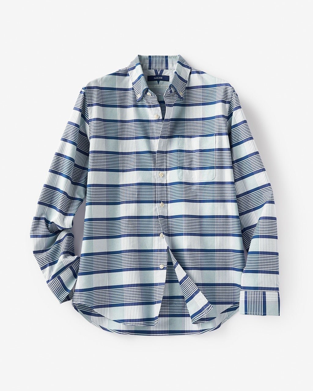 【ドゥクラッセ/DoCLASSE / MEN】のピュアファインシャツ/ボタンダウン インテリア・キッズ・メンズ・レディースファッション・服の通販 founy(ファニー) 　ファッション　Fashion　メンズファッション　Fashion for Men　ダウン　Down, Puffer　メンズ　Men's, Menswear　ヨーク　Yoke, Yoke Design　抗菌　Antibacterial, Bacteria-Resistant　ネイビーマルチ|ID: prp329100003115507 ipo3291000000035797486