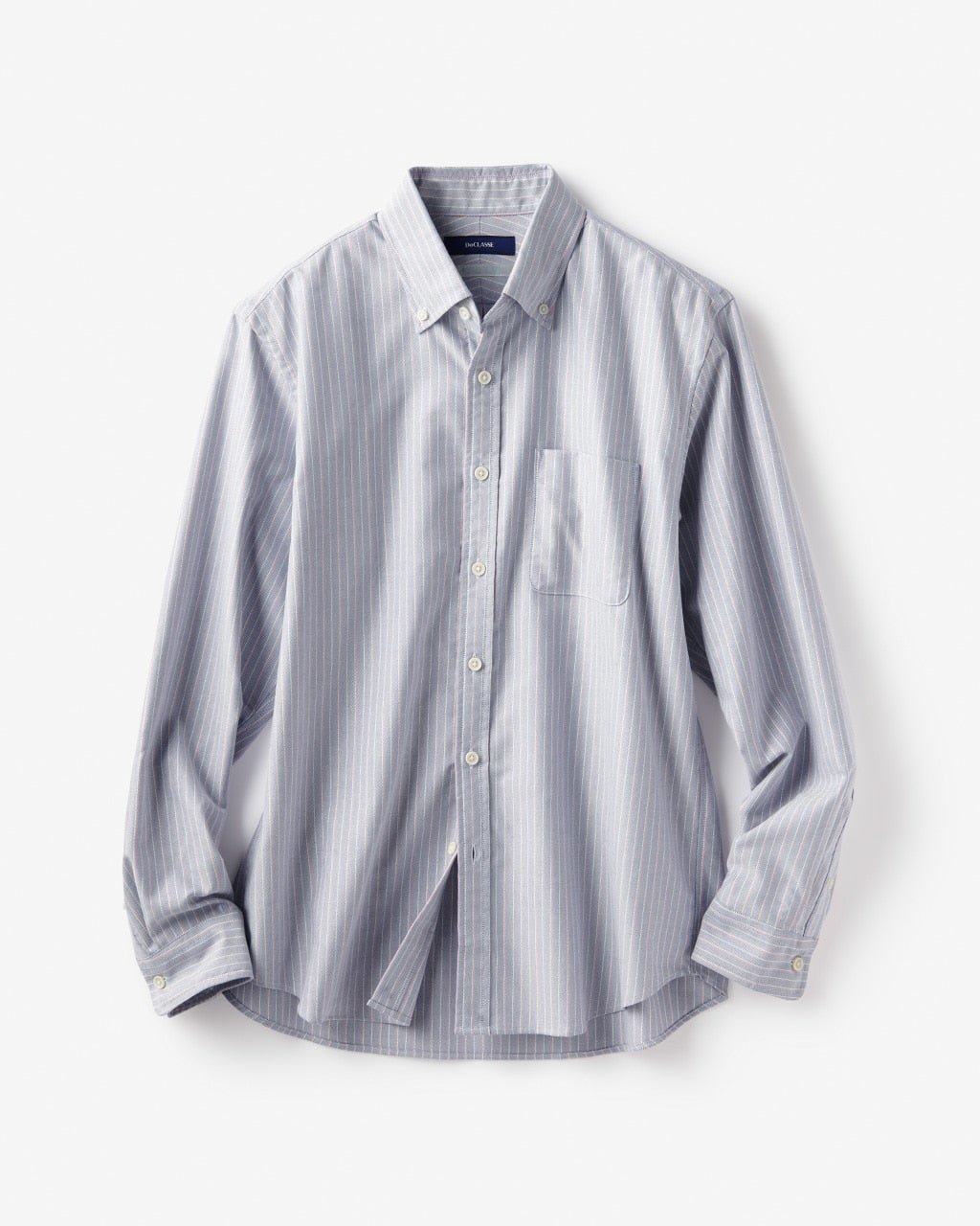 【ドゥクラッセ/DoCLASSE / MEN】のピュアファインシャツ/ボタンダウン インテリア・キッズ・メンズ・レディースファッション・服の通販 founy(ファニー) 　ファッション　Fashion　メンズファッション　Fashion for Men　ダウン　Down, Puffer　メンズ　Men's, Menswear　ヨーク　Yoke, Yoke Design　抗菌　Antibacterial, Bacteria-Resistant　ブルーストライプ|ID: prp329100003115507 ipo3291000000035797497