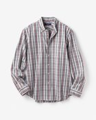 【ドゥクラッセ/DoCLASSE / MEN】のピュアファインシャツ/ボタンダウン ネイビー&times;レッド|ID: prp329100003115507 ipo3291000000035797529