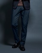 【ドゥクラッセ/DoCLASSE / MEN】のスタイルアップ裏暖ストレッチパンツ/ワンタック ブルー千鳥|ID: prp329100003115513 ipo3291000000035796350