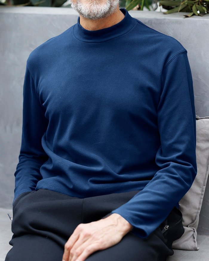 【ドゥクラッセ/DoCLASSE / MEN】の両面起毛スムース/モックネック インテリア・キッズ・メンズ・レディースファッション・服の通販 founy(ファニー) https://founy.com/ ファッション Fashion メンズファッション Fashion for Men トップス・カットソー Cut & Sew Tops メンズシャツ Shirts ポロシャツ / きれいめカジュアルスタイル Polo Shirts カットソー Cut and Sewn Top ストレッチ Stretch, Stretchy Fabric バランス Balance, Style Balance メンズ Men's, Menswear モックネック Mock Neck, Short Turtleneck 抗菌 Antibacterial, Bacteria-Resistant |ID: prp329100003115521 ipo3291000000034200310