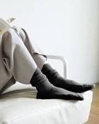 【ヌックル/Nukle】のNukle・ぽかぽか裏パイルソックス ブラック|ID: prp329100003115522 ipo3291000000035795963