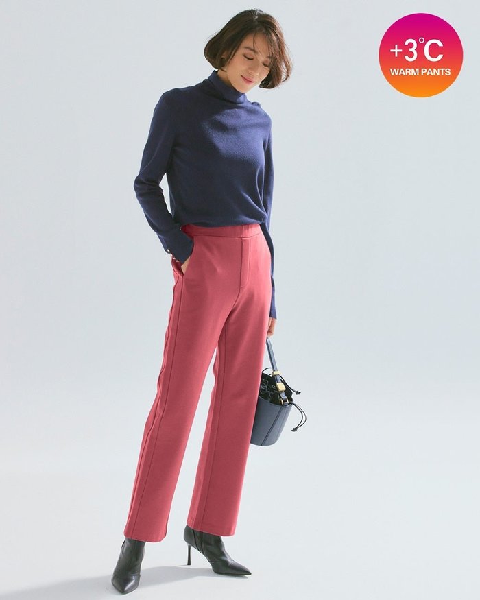 【ドゥクラッセ/DoCLASSE】のプレミアサーモ・サイドラインストレート63cm インテリア・キッズ・メンズ・レディースファッション・服の通販 founy(ファニー) https://founy.com/ ファッション Fashion レディースファッション Fashion for Women パンツ Pants & Trousers シンプル Simple, Minimal ストレッチ Stretch, Stretchy Fabric ストレート Straight, Straight Cut スリム Slim, Slim Fit パターン Pattern, Design Print アウトレット Outlet / Clearance おすすめ Recommended / Our Picks エレガント 上品 Elegant ビジネス 仕事 通勤 Business / Work / Commuting |ID: prp329100003115527 ipo3291000000034388931