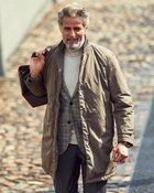 【ドゥクラッセ/DoCLASSE / MEN】のNEOスタンドカラーダウンコート オリーブブラウン|ID: prp329100003115531 ipo3291000000028256115