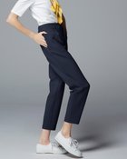 【ドゥクラッセ/DoCLASSE】のダブル編みジャージー・テーパード ミッドナイトブルー|ID: prp329100003115545 ipo3291000000036274229