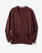 【ドゥクラッセ/DoCLASSE / MEN】のソリストヒートカーディガン バーガンディー|ID: prp329100003115546 ipo3291000000028256155