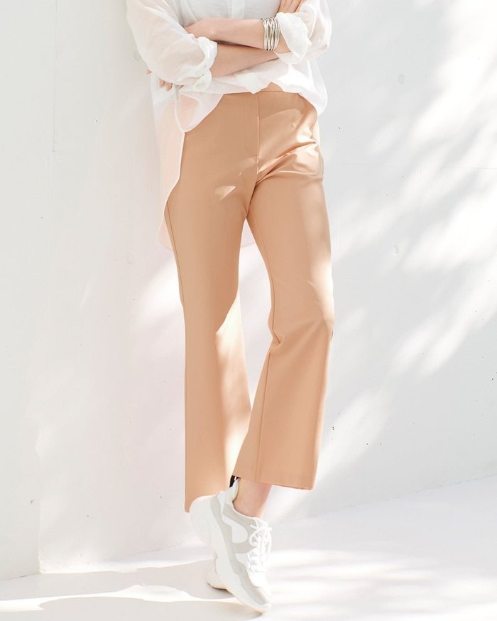 【ドゥクラッセ/DoCLASSE】の美脚ストレッチ・ストレートフレア/65㎝ インテリア・キッズ・メンズ・レディースファッション・服の通販 founy(ファニー) https://founy.com/ ファッション Fashion レディースファッション Fashion for Women パンツ Pants & Trousers ストレッチ Stretch, Stretchy Fabric ストレート Straight, Straight Cut フレア Flare, Flared レギンス Leggings, Stretch Pants |ID: prp329100003115551 ipo3291000000035798730