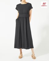 【ドゥクラッセ/DoCLASSE】のUVスラブ・ウエストデザインワンピース 人気、トレンドファッション・服の通販 founy(ファニー) ファッション Fashion レディースファッション Fashion for Women ワンピース Dresses シェイプ Shape, Slim Fit フレンチ French, French Style エレガント 上品 Elegant |ID:prp329100003115565