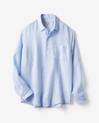 【ドゥクラッセ/DoCLASSE / MEN】のリネンシャンブレーシャツ長袖 サックス|ID: prp329100003115590 ipo3291000000033592389