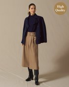 【ドゥクラッセ/DoCLASSE】のスーパー100ウール・ストレッチワイドクロップド キャメル|ID: prp329100003115591 ipo3291000000034807869