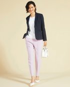 【ドゥクラッセ/DoCLASSE】のプレミアム二重織・ピンタックテーパード ラベンダー|ID: prp329100003115608 ipo3291000000028255984