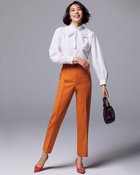 【ドゥクラッセ/DoCLASSE】のドレストレッチ・ピンタックテーパード/68㎝ テラコッタ|ID: prp329100003115635 ipo3291000000028256025