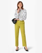 【ドゥクラッセ/DoCLASSE】のドレストレッチ・ピンタックテーパード/68㎝ 人気、トレンドファッション・服の通販 founy(ファニー) ファッション Fashion レディースファッション Fashion for Women パンツ Pants & Trousers オケージョン Occasion Wear ストレッチ Stretch, Stretchy Fabric センター Center, Center Line テーパード Tapered, Tapered Pants バランス Balance, Style Balance パターン Pattern, Design Print ミックス Mix, Mixed Style エレガント 上品 Elegant ビジネス 仕事 通勤 Business / Work / Commuting thumbnail ライム|ID: prp329100003115635 ipo3291000000034993595