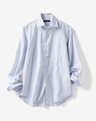 【ドゥクラッセ/DoCLASSE / MEN】のテーラードコットンシャツ ブルーストライプ|ID: prp329100003115651 ipo3291000000035796180