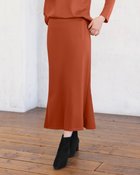 【ドゥクラッセ/DoCLASSE】のスリークポンチ・バックマーメイドスカート コニャック|ID: prp329100003115676 ipo3291000000036247048