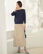 【ドゥクラッセ/DoCLASSE】の総針編み・Aラインニットスカート 人気、トレンドファッション・服の通販 founy(ファニー) ファッション Fashion レディースファッション WOMEN スカート Skirt セットアップ Set Up 楽ちん Easy thumbnail ベージュ|ID: prp329100003115692 ipo3291000000028255823