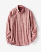 【ドゥクラッセ/DoCLASSE / MEN】のダブル起毛フランネルシャツ/ボタンダウン/トールサイズ レッドブラウン|ID: prp329100003115693 ipo3291000000028255829