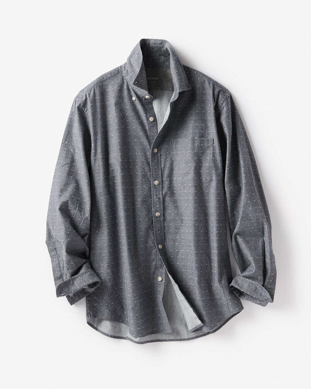 【ドゥクラッセ/DoCLASSE / MEN】のダブル起毛フランネルシャツ/ボタンダウン/トールサイズ インテリア・キッズ・メンズ・レディースファッション・服の通販 founy(ファニー) 　ファッション　Fashion　メンズファッション　Fashion for Men　なめらか　Smooth, Silky Texture　ダウン　Down, Puffer　ダブル　Double, Double-Breasted　ドレス　Dress, One-Piece　ピーチ　Peach, Soft Touch　ポケット　Pocket, Pocket Detail　メンズ　Men's, Menswear　ヨーク　Yoke, Yoke Design　レギュラー　Regular, Standard Fit　ミッドナイトブルー|ID: prp329100003115693 ipo3291000000028255837